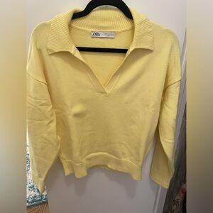 Zara Yellow Sweater - size S
